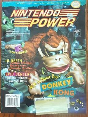 Nintendo Power Magazine Volume 74 July 1995 Donkey Kong Land (93)